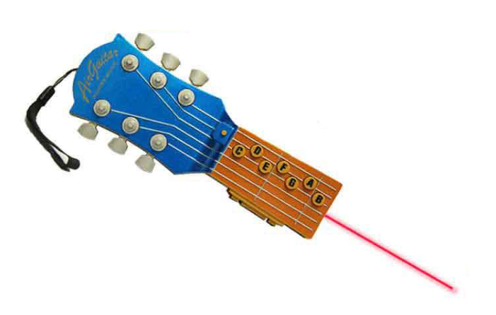 21cm infrared air plastic guitar inspire the music Children's music electronic Toy Educational Musical Instrument