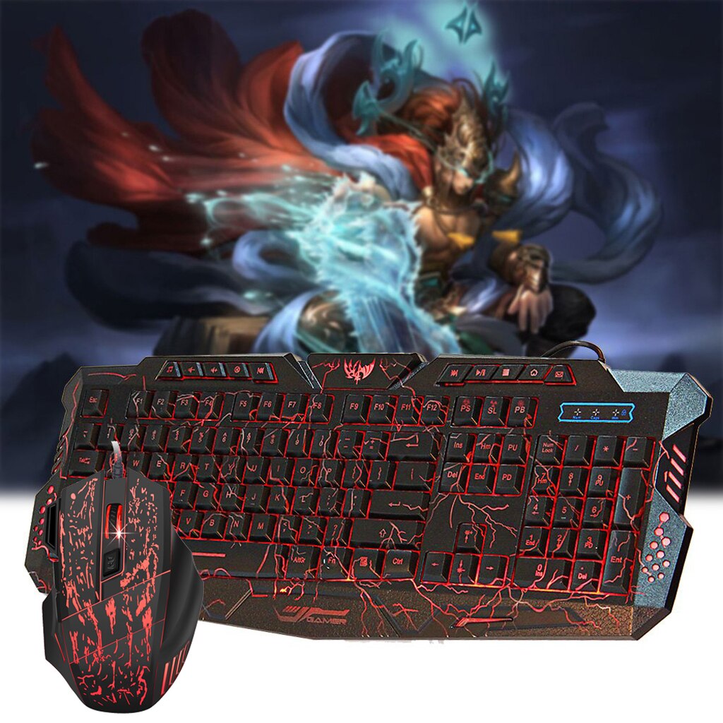 Combo keyboard jumper wired with english keyboard vicedeal