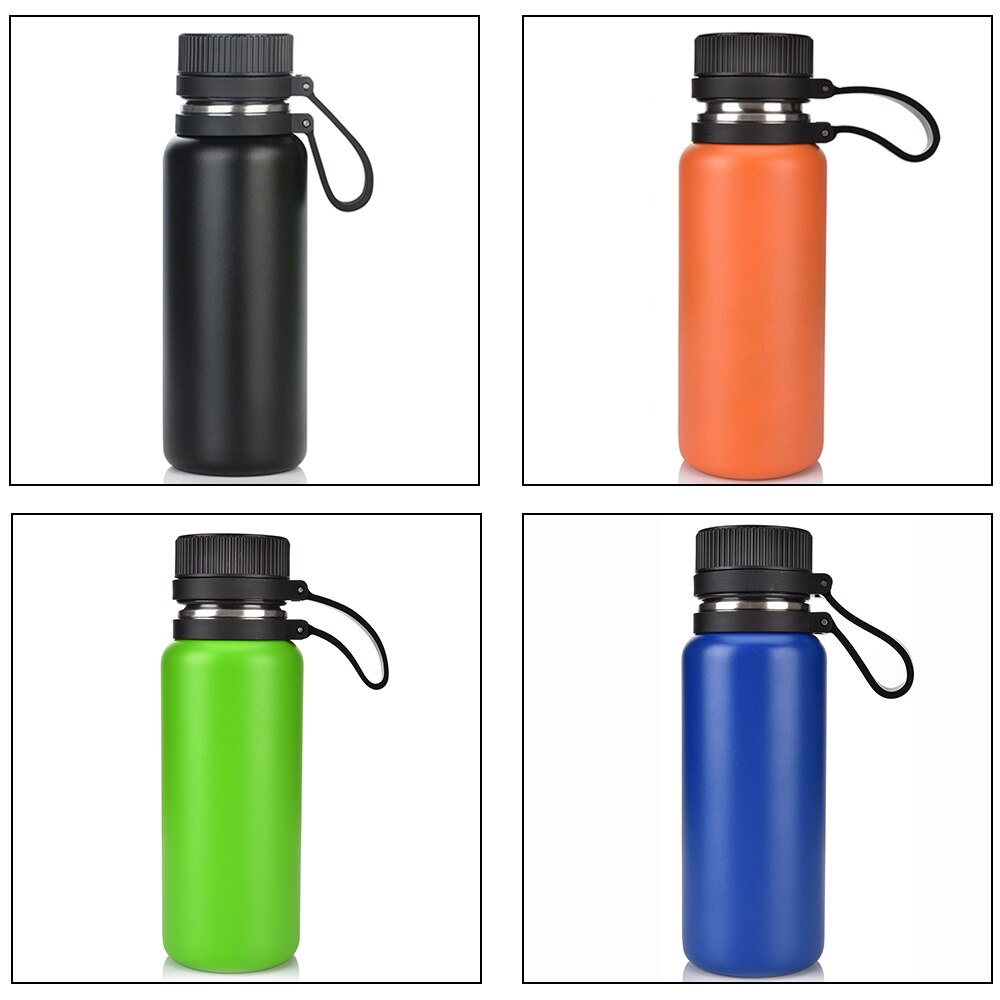 Stainless Steel Water Bottle Popular Powder Coated Double Wall Vacuum Insulated Water Bottle Cold for 24 hours & for 12 hour