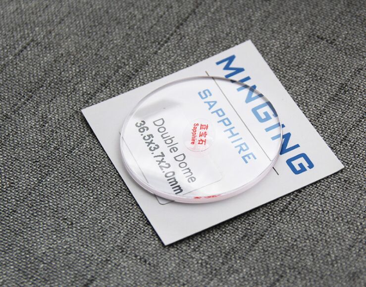 2.0mm Thick Double Dome Concave Sapphire Crystal for Watch Repair