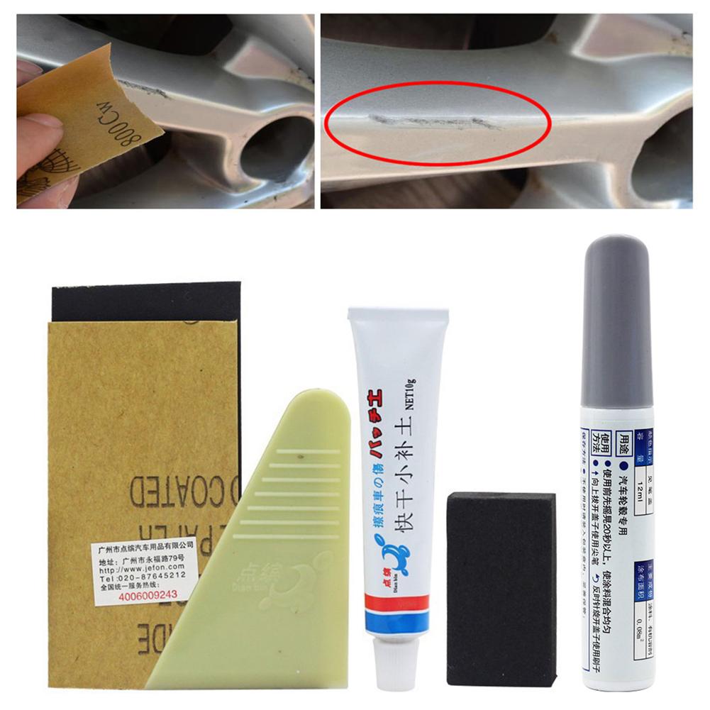 Car Wheel Pen Paint Repair Pen Waterproof Car Wheel Tire Paint Mark Metal Graffiti Aluminum Alloy Marker