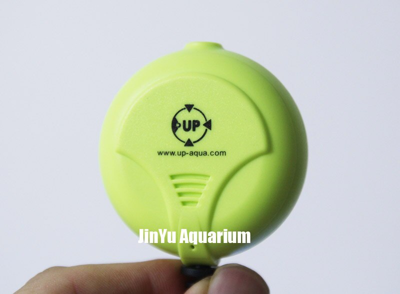 Mini nano luchtpomp Stille Luchtpomp Aquarium Zuurstof Luchtcompressor Beluchter Aquarium Air Flow Maker Prump Vis Marine tank: Green