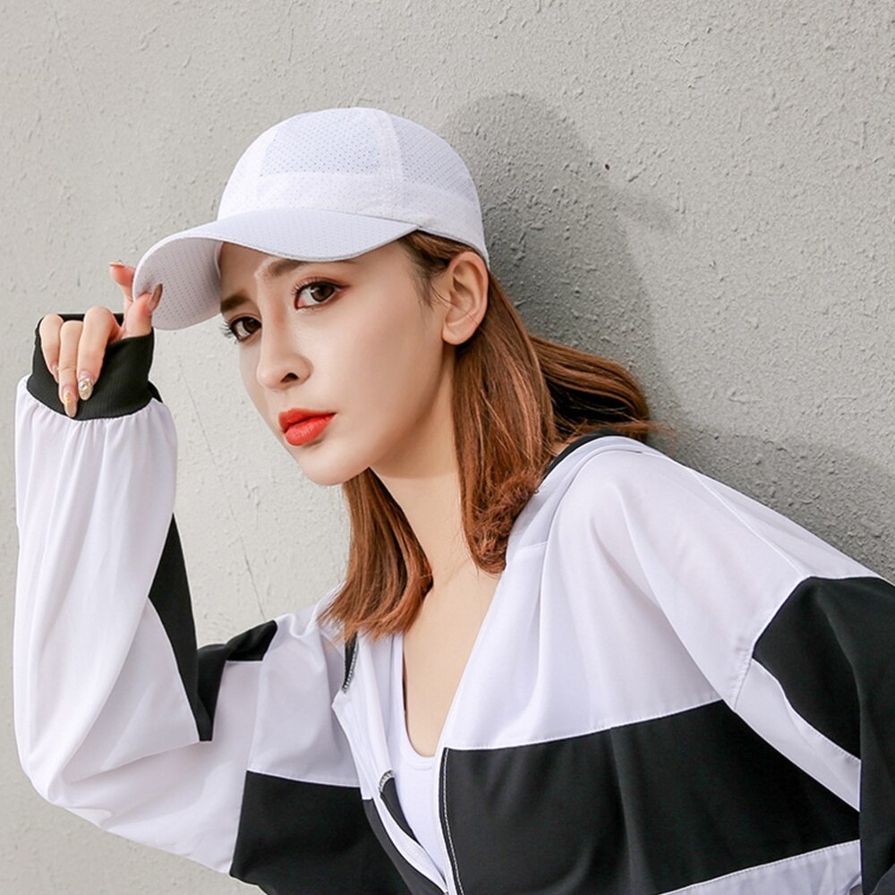 Gorra con visera transpirable de secado rápido, gorra de béisbol para exteriores, gorro protector solar, sombreros para diario