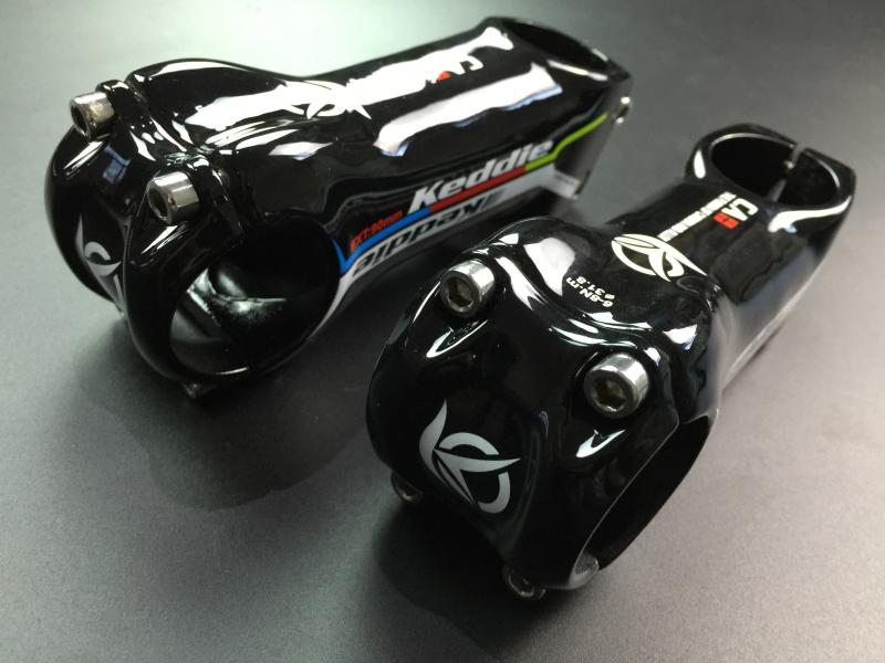 Keddie ud full carbon fiber fietsstuurpen race/mtb carbon stuurpen fietsonderdelen hoek 6/17 graden