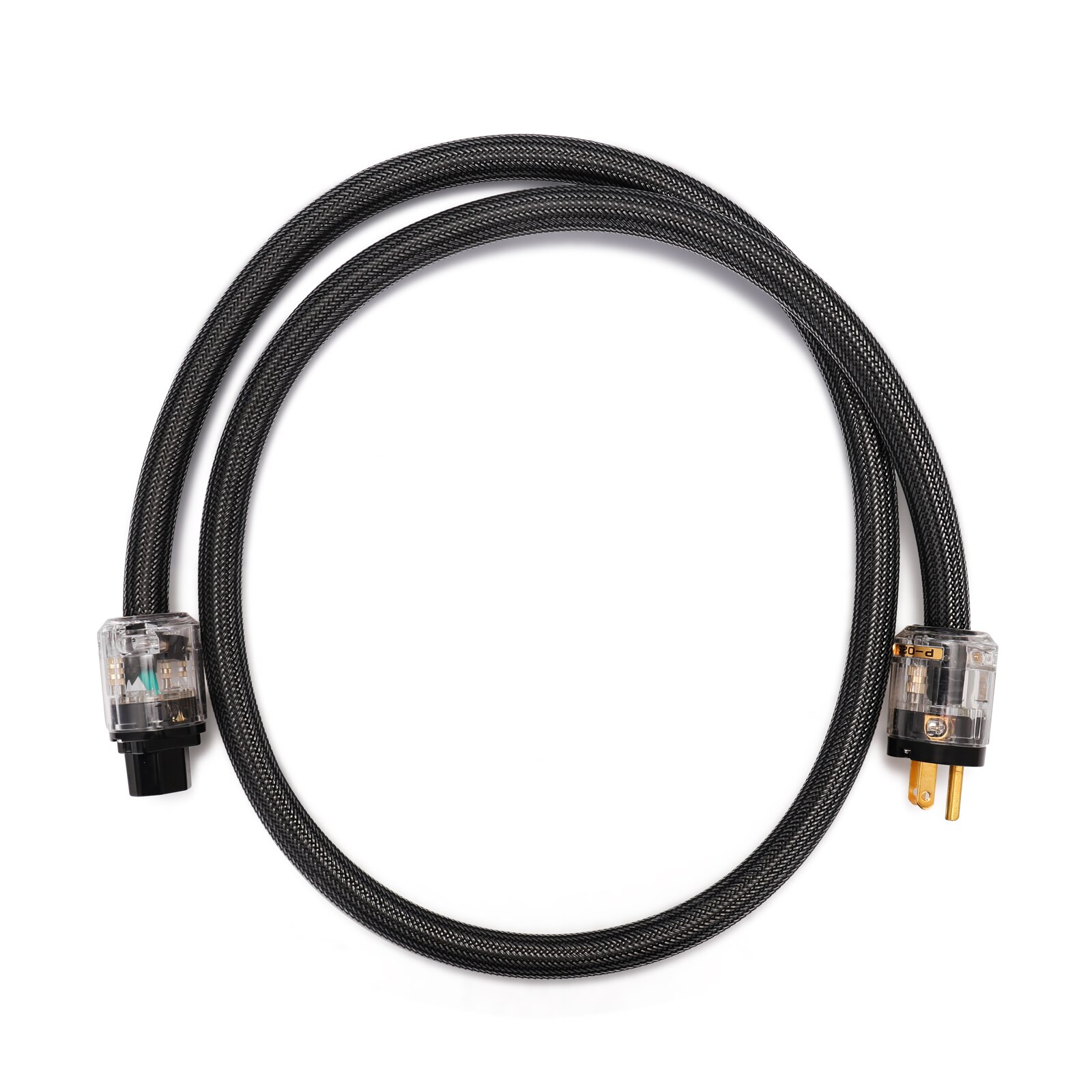 Pure Copper with Shielded HiFi Power Cord Audio AC Amplifier Wire AC Power Cable