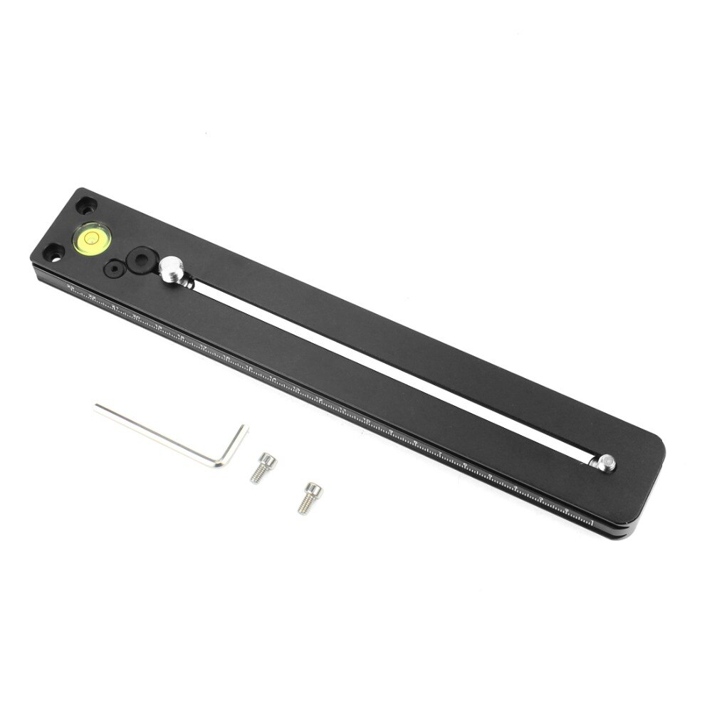 Aluminum 250mm 25cm Rail Quick Release Plate for Arca Swiss Tripod BallHead Telephoto Zoom Lens Bracket
