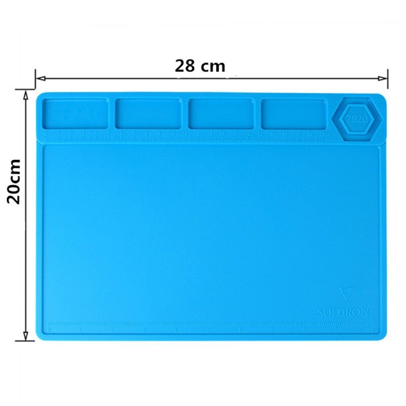 ESD Heat Insulation Working Mat Heat-resistant BGA Soldering Station Insulator Pad Repair Insulation Pad Maintenance Platform: 3