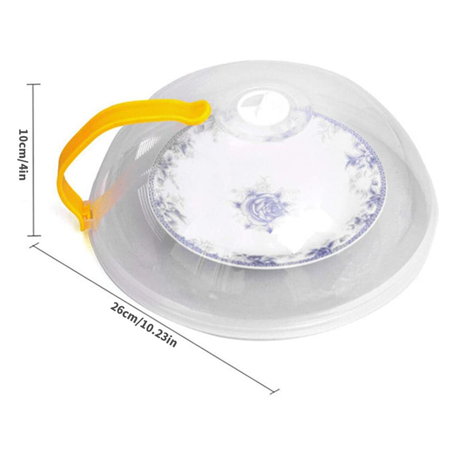 Food Multifunction Splatter Guard Microwave Hover Anti-Sputtering Cover