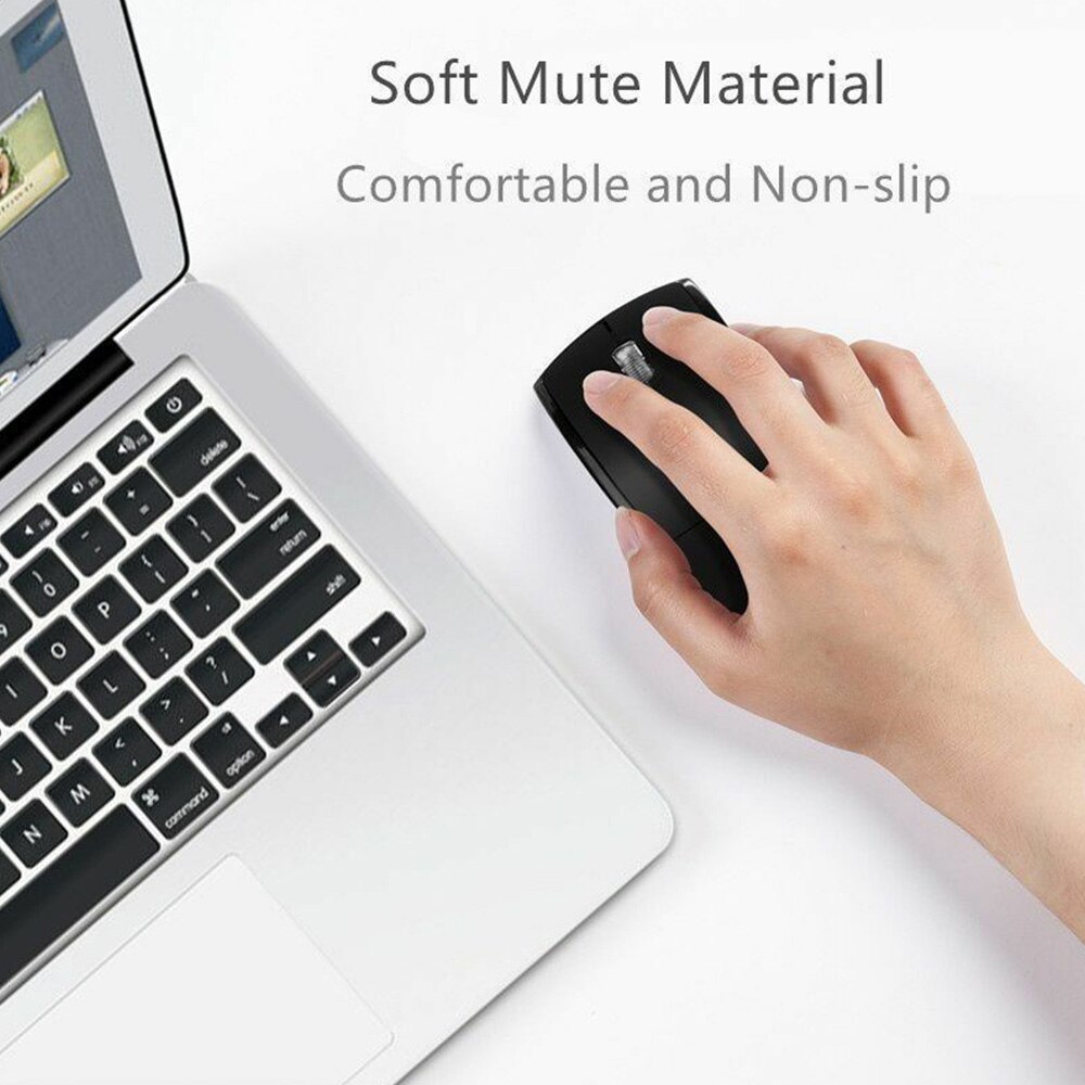 Wireless Mouse Computer Mouse Foldable Folding Optical Mice Bluetooth Mouse for Laptop Computer PC 2.4 GHz Wireless Mouse