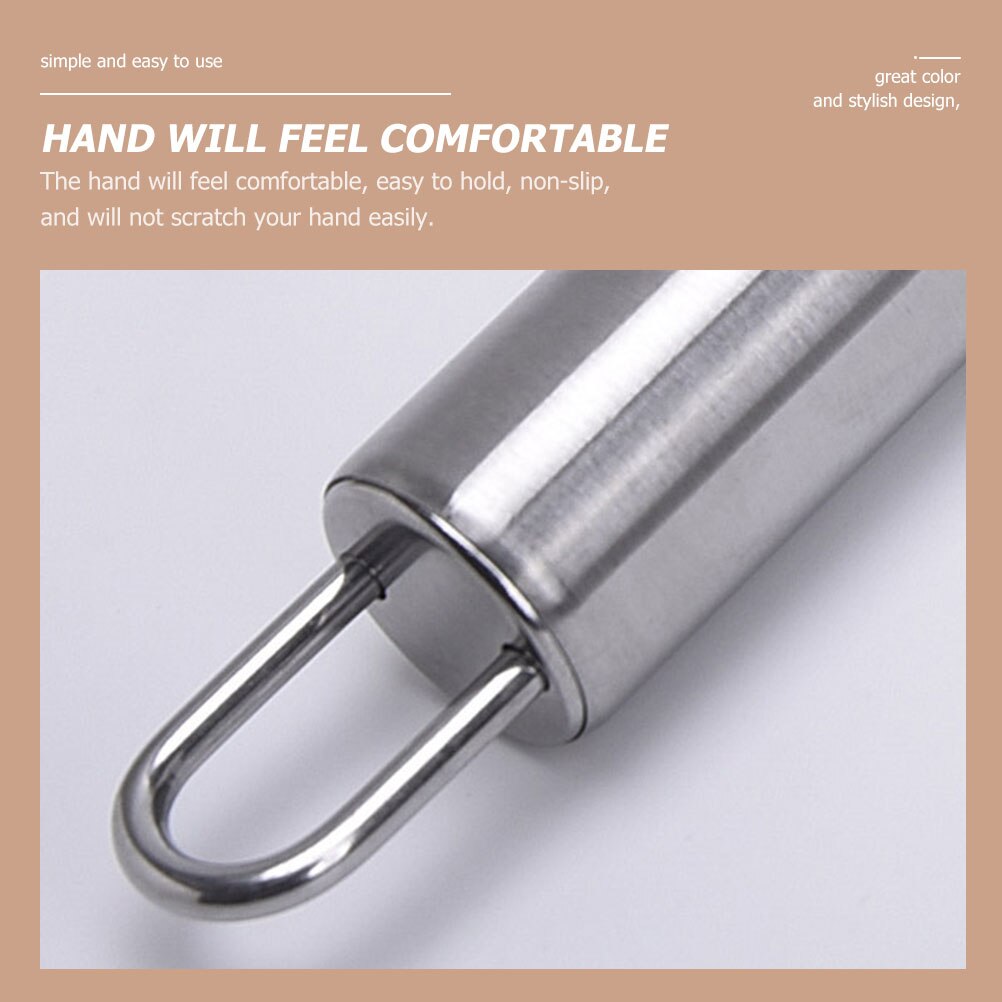 2pcs Convenient Fish Scale Scrapers Fish Cutters Fish Cleaning Gadgets (Silver)