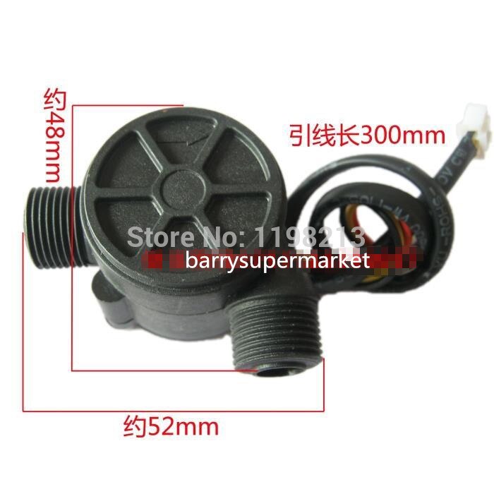 Otlan water heater water flow sensor pulse flow meter flow switch 1-25Lmin 16mm