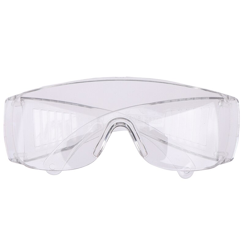 1pc transparante werkveiligheidsbrillen oogbescherming kleur anti-stofbrillen buiten auto bestuurder motorbril: Transparant