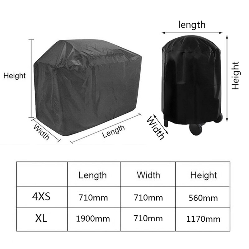 bbq cover Waterproof weber grill accessories Barbecue Covers Gas Large Barbeque UV Outdoor Garden