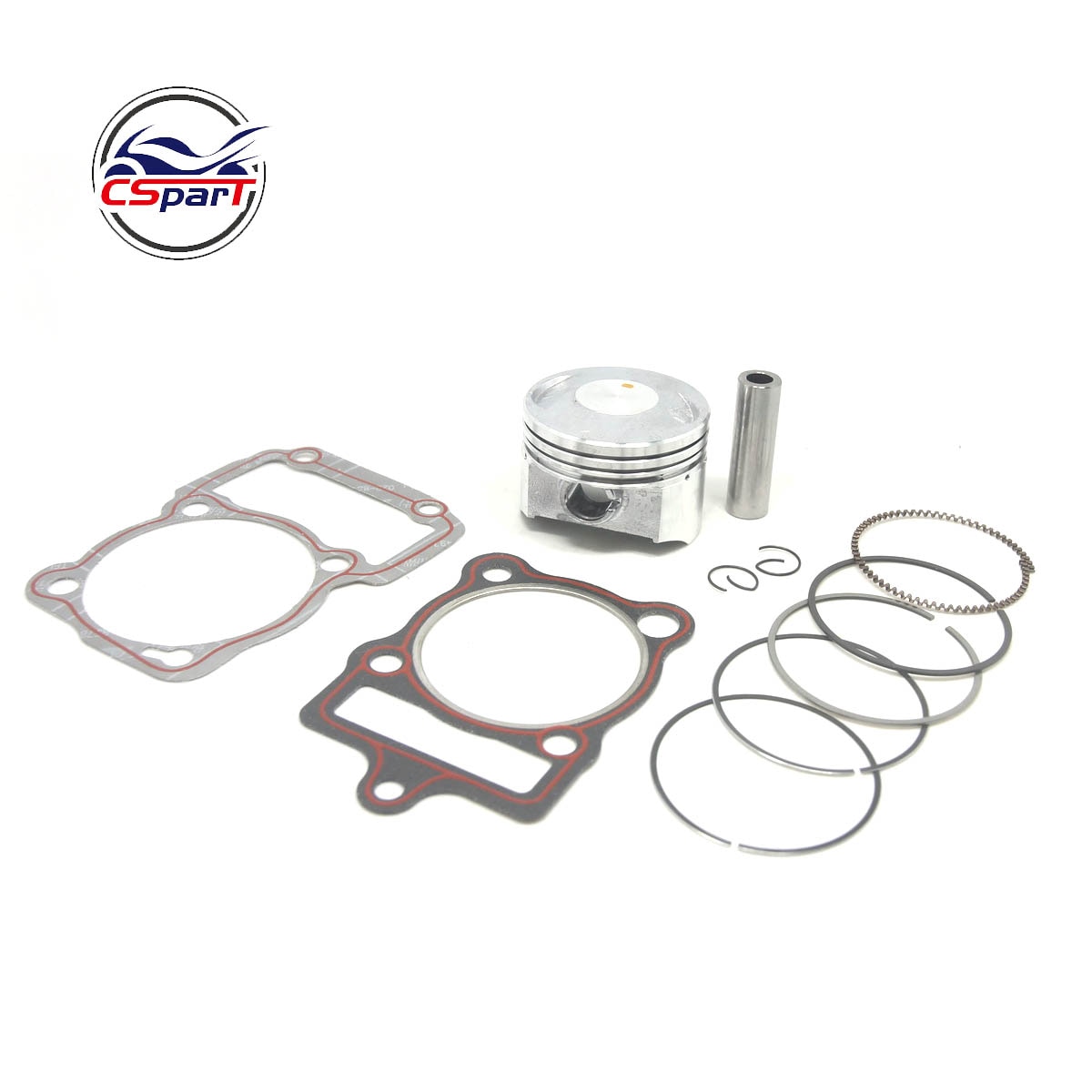 67mm 16mm lifan zongshen loncin  cg 250cc cg250 250 kolvringspackning luftkyld atv fyrhjuling smutscykel motorcykel