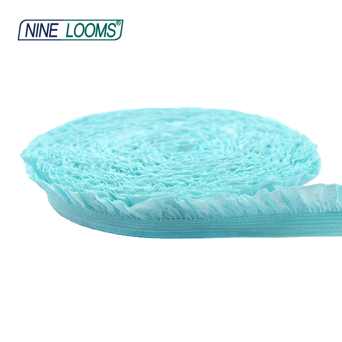 Cintas elásticas de encaje con volantes brillantes, cintas de LICRA con volantes de 5/8 "y 15mm, correas de lencería, vestido de tutú, manualidades de costura, 2, 5 y 10 yardas: Cobre / 2M