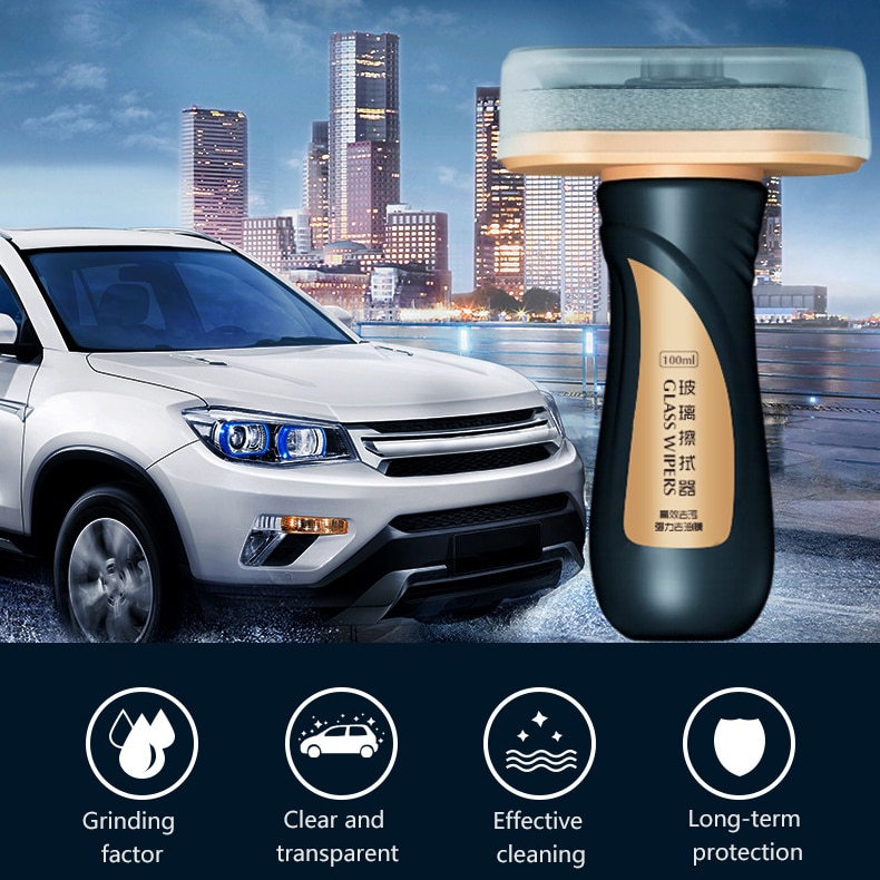Car Window Cleaner Cleaning Car Front Windshield Cleaner Oil Removal Film Oil Removal Film Stains Cleaning Car accesories TSLM1