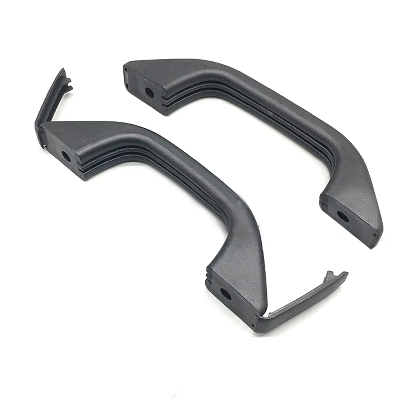 175mm 1/2Pcs Grab Pull Door Handles with Hole Covers Trailer Caravan Motorhome Van RV Cargo Trailer Doors Handle Grab Bar Simple