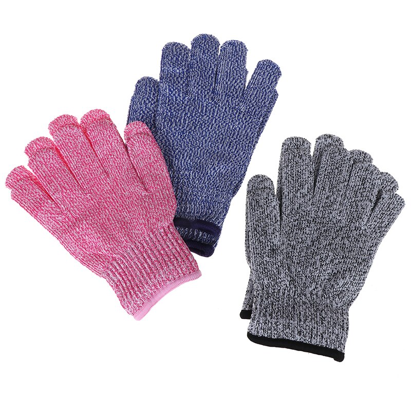 1 par anti-cut handskar 5 cut resistenta skyddshandskar hppe material skyddshandske för barn barn baby