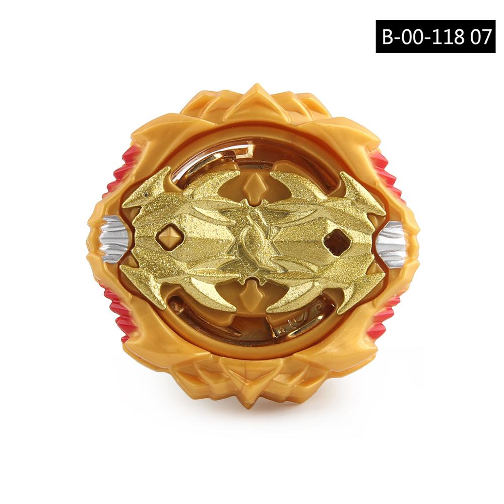 Mksafn Bayblade Burst Gold Metal Spinning Top Toys Black Golden Starter Gyroscope Arena Toy Bays Bable Bables Boy Christmas: B-00-118 07