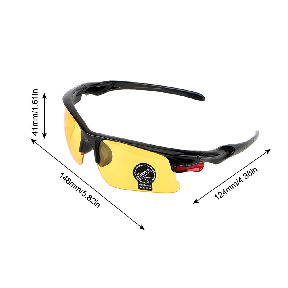 Car Night Vision Driver Goggles Driving Glasses Anti-Glare Vision UV Protection Driver Safety Sunglasses Eyewear Car Accessories