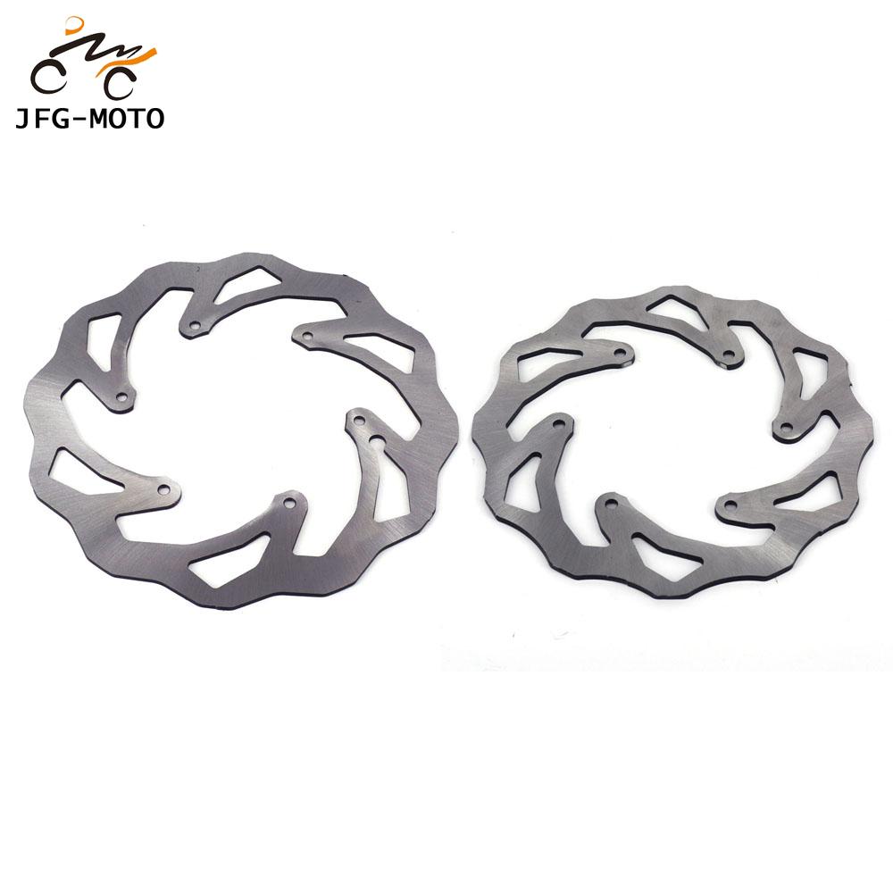 Motorcycle 260MM 220MM Front Rear Brake Discs Rotors For Husqvarna Husaberg FC FE TC TE FS FX 125 150 250 350 450 501