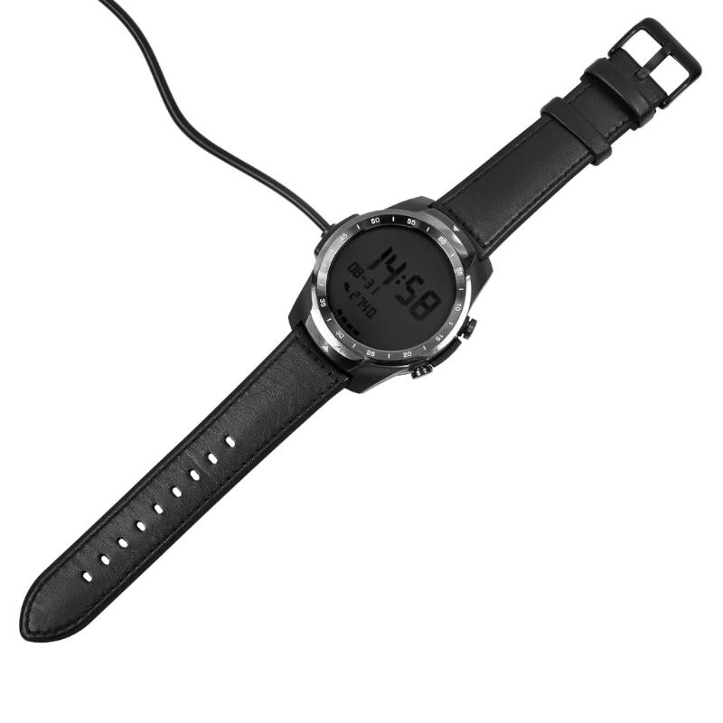 Usb-laddningskabel magnetisk vagga station docka nätsladd för tic watch pro/pro smart watch tillbehör