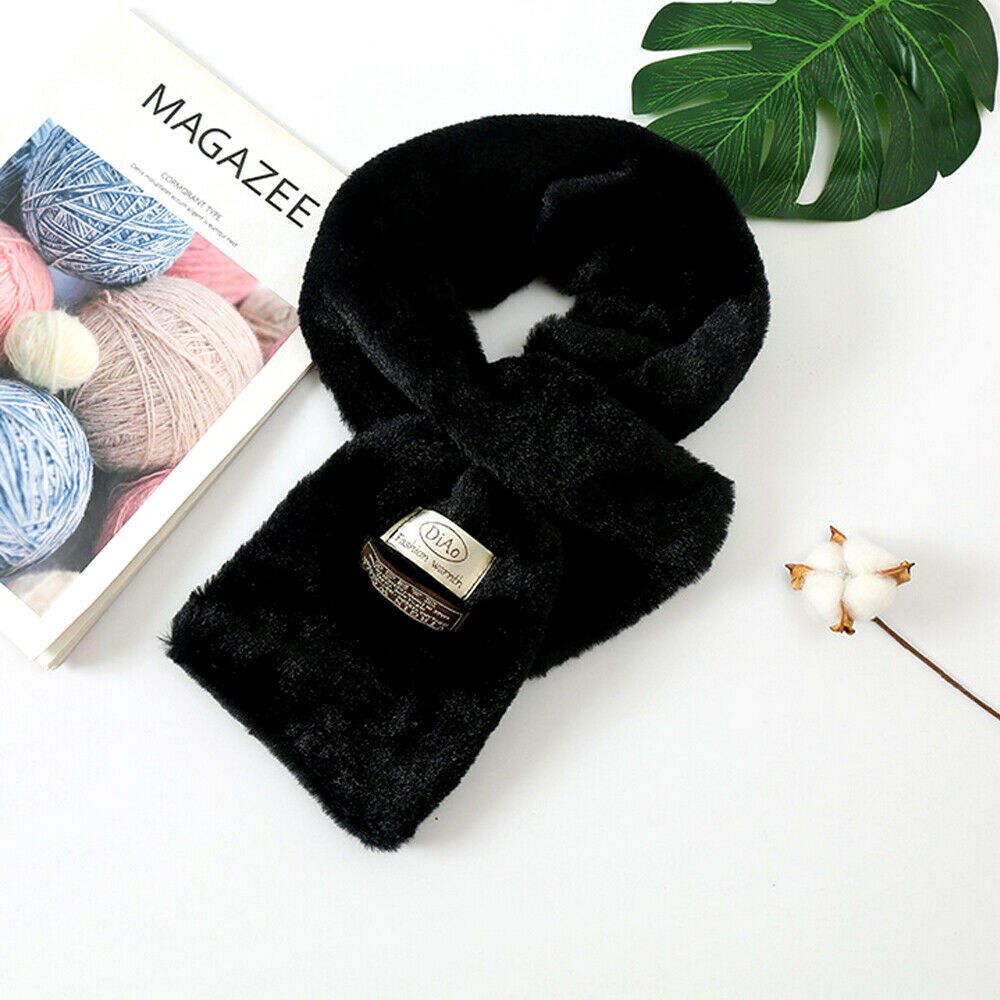 Accessoires pour bébé, écharpe douce pour enfants, garçons et filles, cache-cou d'hiver, foulards en patchwork pelucheux, châle: 12
