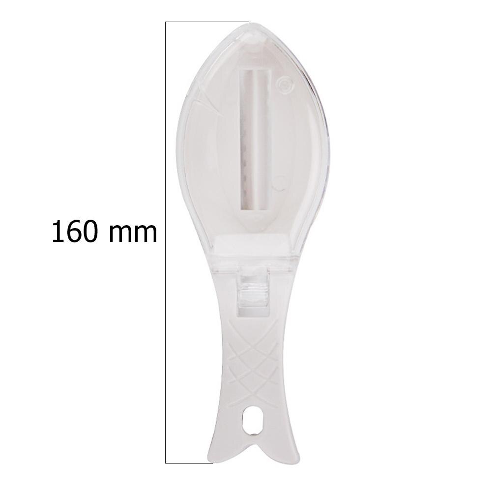 Stainless Steel Fish Skin Brush Remove Scale Scraper Fish Skin Peeler Tools Remover Shaver Brush Kitchen Cooking Gadget: E