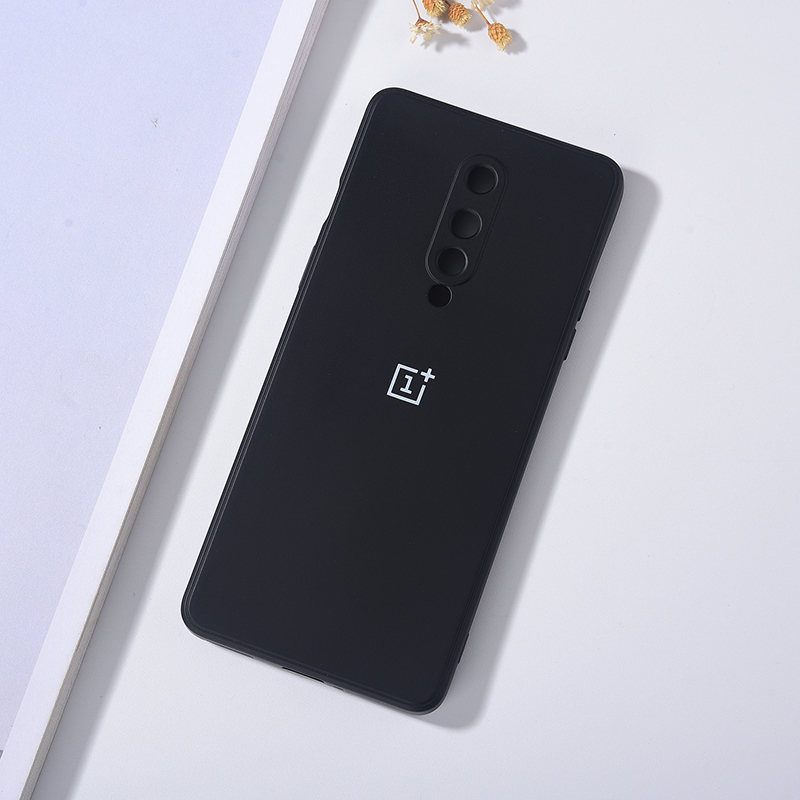 1 + 8T TPU Case Luxe Vierkante Zachte Siliconen Case Voor Oneplus 8 Pro 5G Mobiele Telefoon Volledige Beschermende Achterkant Voor Een Plus 8 8Pro: aluminium / Black