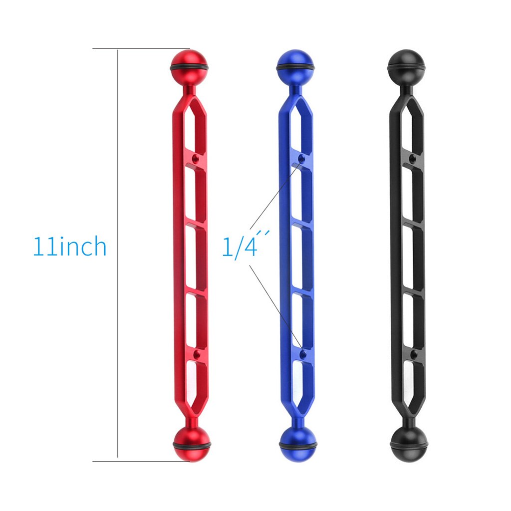 CNC Ball Head 11" Light Arm For Video Sports Camera Accessories