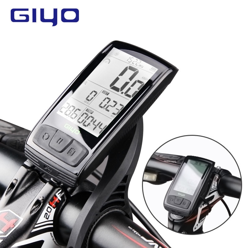 GIYO Draadloze Bluetooth 4.0 Fiets Computer Cycle Snelheidsmeter Snelheid/Cadanssensor Regendicht Waterdichte Fietsen Computer