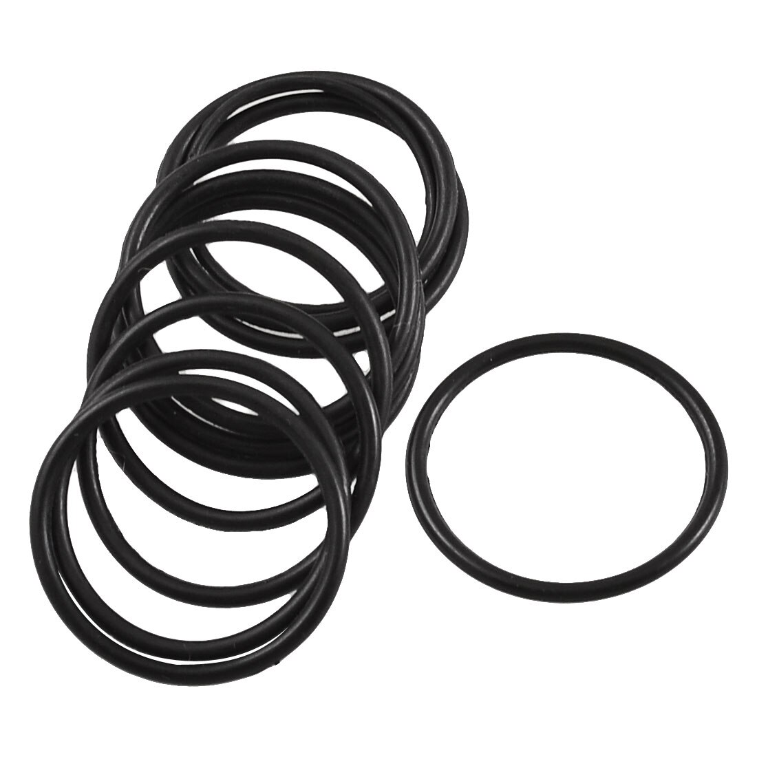 Uxcell 10 Pcs 1.5mm Black Rubber Oil Filter O Ring Seal Gaskets Id 18mm 19mm 20mm 21mm 22mm 25mm 27mm 28mm: Bx10 1.5mmx19mmx22mm