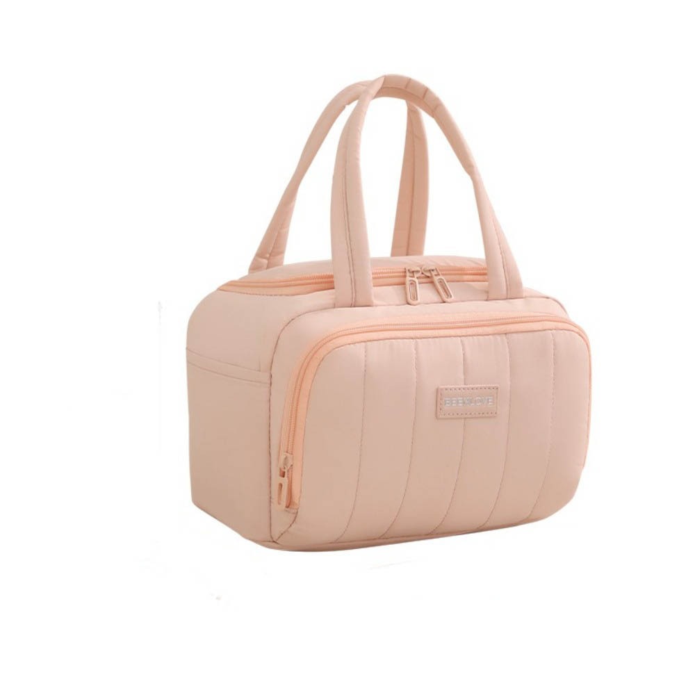 Large Capacity Insulated Lunch Bag Multip-Pocket Insulated Cooler Lunch Box Waterproof Cooler Function: SKY BLUE