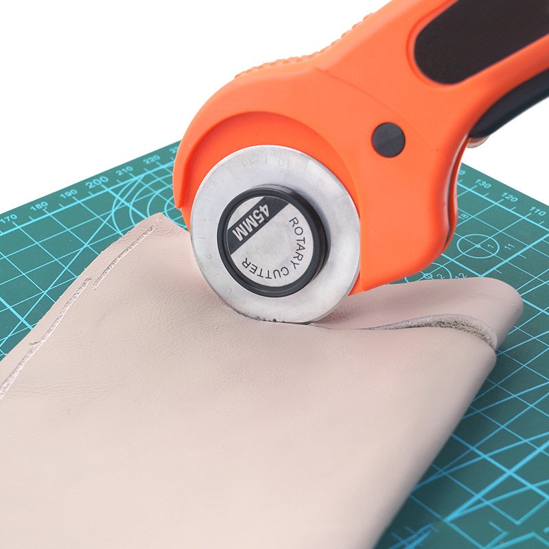 Juego de cortador rotativo de 45mm/1,57 pulgadas, cuchillas para tela, corte Circular, acolchado, Patchwork, cuero, herramienta de costura artesanal, herramienta de mano DIY, 1 unidad