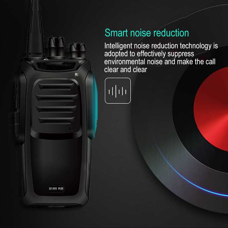 Profession Walkie Talkie 5W UHF Two-Way Radio Station Transceiver Two Way Radio Communicator USB Charging Walkie-Talkie