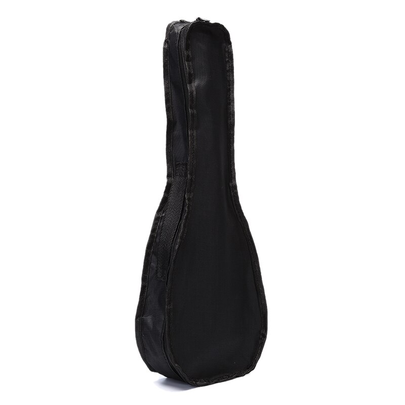 Tragbare dauerhaft 21 Zoll Schwarz Ukulele Tasche Weiche fallen Mono Tasche Einzelnen Schulter Rucksack Gepolsterte Musical Instrument