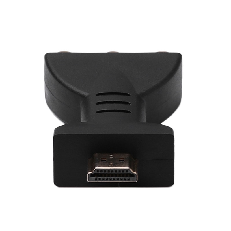 HDMI macho a 3 RGB RCA Video Audio adaptador AV componente Convertidor para 720P 1080iP 1080P HATV DVD proyector Video adaptador