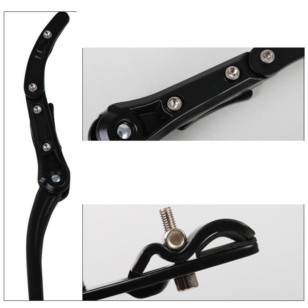 Bike Kickstand Adjustable Bicycle KickStand MTB Road Bike Side Kick Stand Foot Bicycle Support Bike Parking Stand Cycling Parts