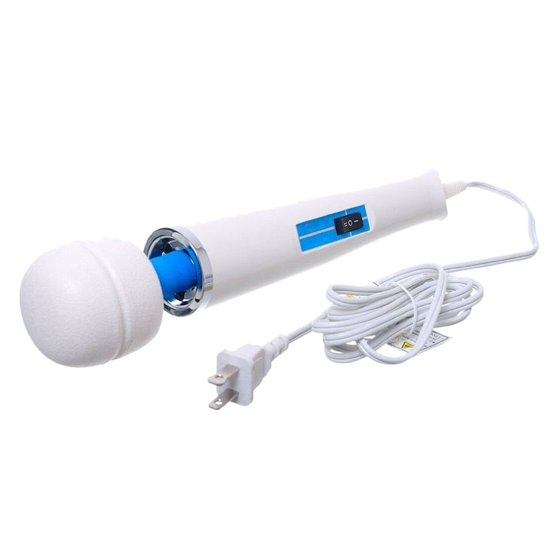 Masajeador de varita súper vibratoria, masajeador eléctrico de Hv-260R, enchufe estadounidense: Default Title