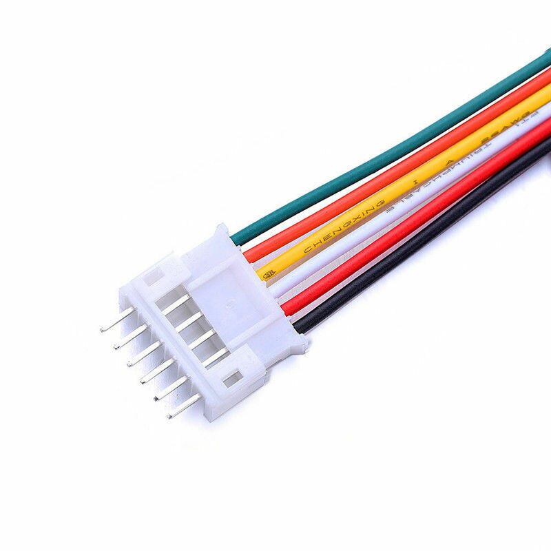 5 Sets KIT Mini Micro JST SH 2.0mm 6-Pin Connector Plug Met Draden Kabels 15cm jk1071