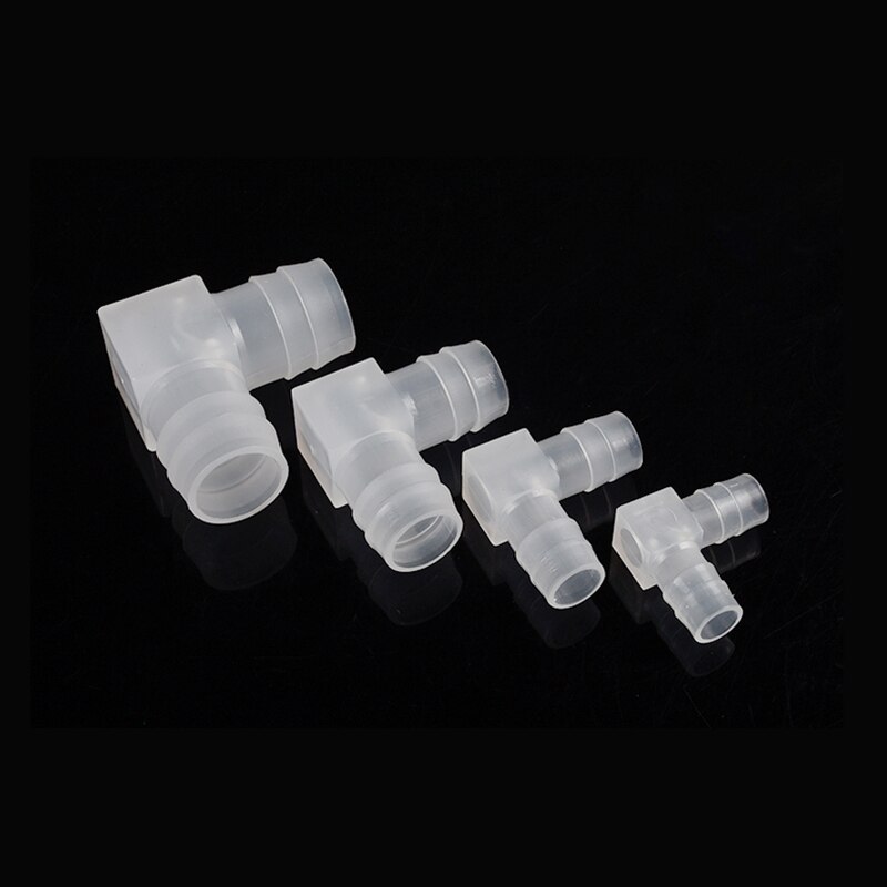 3mm 4mm 6mm 8mm 10mm 12mm 14mm 16mm 18mm 20mm Schlauch Widerhaken bogen Kunststoff verbinder Rohr verschraubung für Aquarium Aquarium