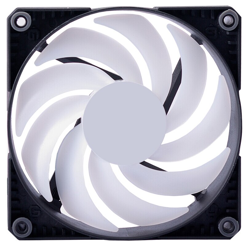 PHANTEKS-ventilador LED de refrigeración METALLICGEAR, 12/14CM, 12V, RGB, control de luz, silencioso, carcasa de ordenador