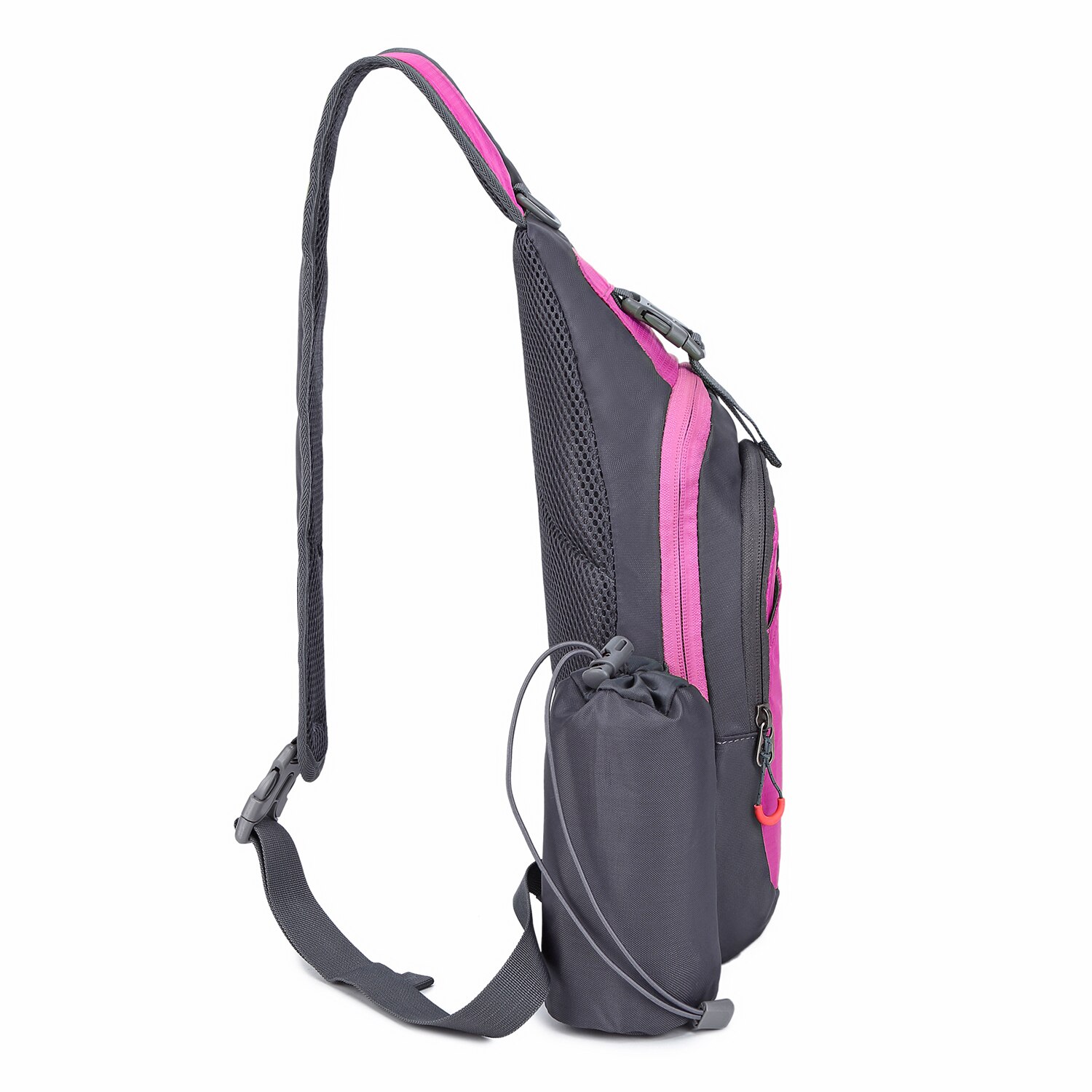 Portable 7L Sling Bag Women Men Shoulder Backpack Chest Pack Causal Crossbody Bag for Cycling Camping Running Travel waist bag