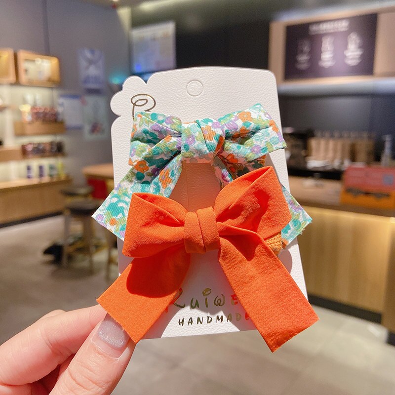 Accessori per capelli per bambini per bambina fiocco floreale forcina per bambini carino principessa fiore Clip: 1