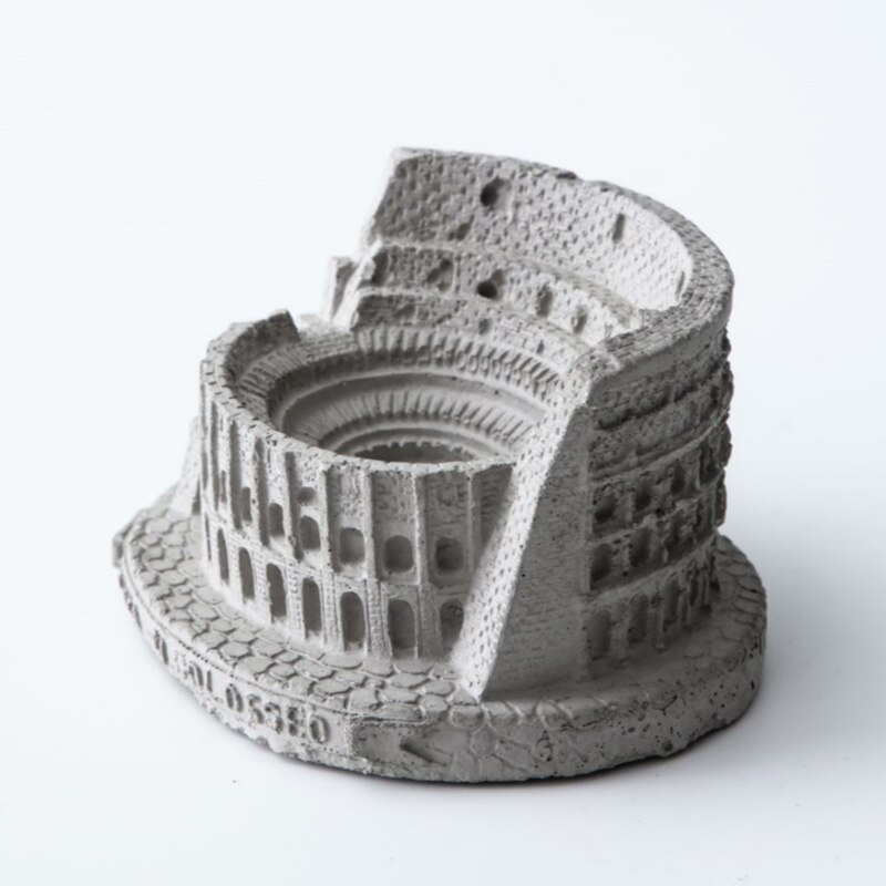 Cement Building Crafts Silicone Mold Plaster Home Decoration Concrete Flower Pot Molds