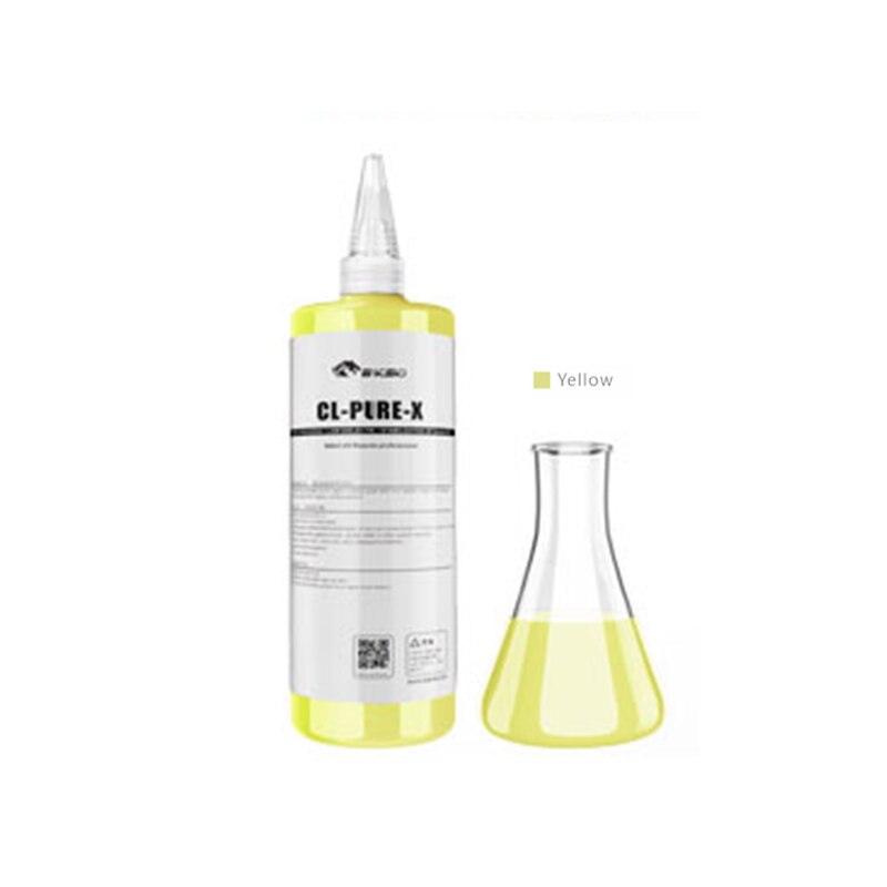 Bykski Milkshake UV Water Cooling Liquid Computer Radiator High Thermal Conductivity Fluid Opaque Anti-Corrosion CL-PURE-X: Yellow