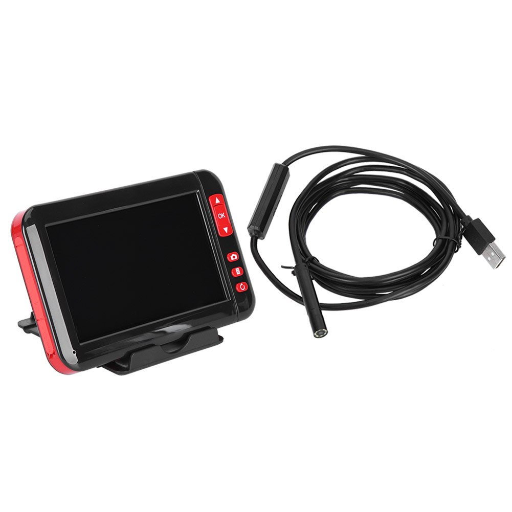 2m 4.3 Inch High Definition Screen Endoscope for Car Pipeline Air Conditioning Inspection