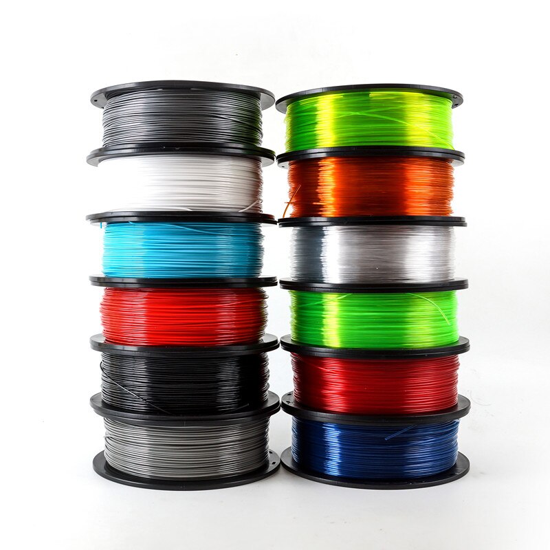 PETG-filamento de plástico para impresora 3D, materiales de impresión por sublimación, 1,75mm, 250G por rollo