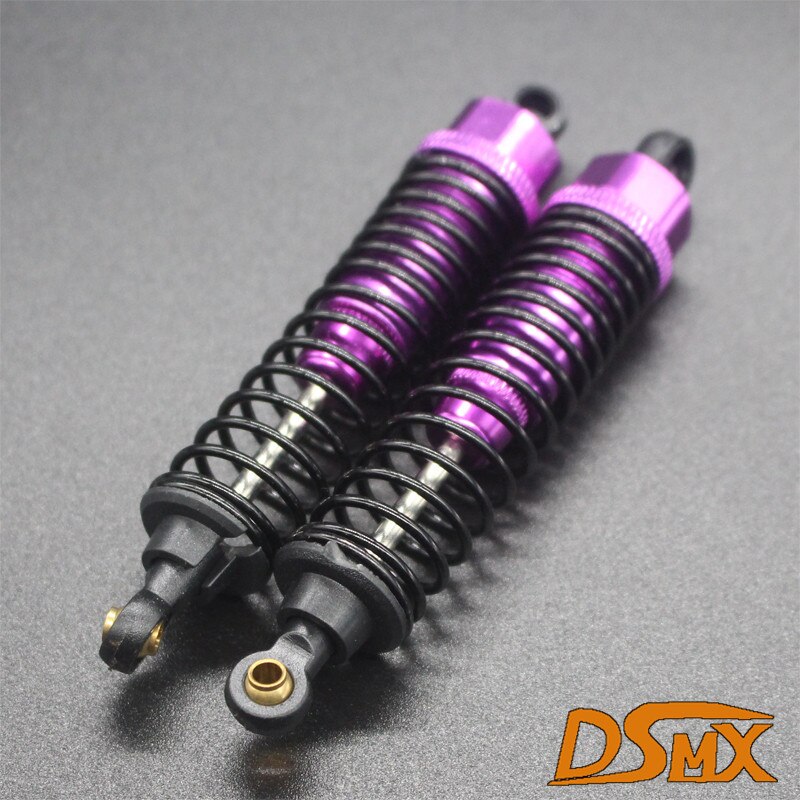 HSP 106004 166004 Aluminum Shock Absorber 98mm 06002 06062 1/10 Upgrade Parts For Off-road Car Buggy Short Truck 94166 94107: Purple 