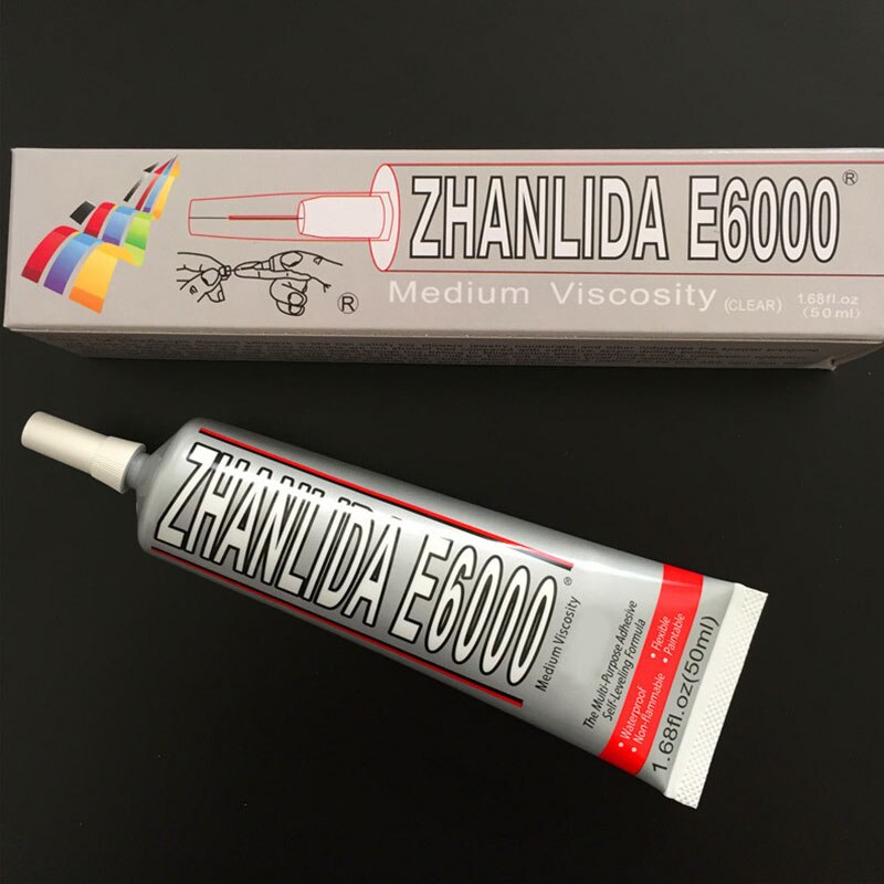 E6000 Multi Purpose Midium Viscosity Adhesive Glue to Wood Metal Glass Fiberglass Ceramics Masonry B99